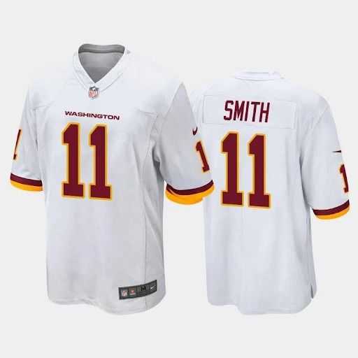 Men Washington Redskins #11 Alex Smith Nike White Retired Player Game NFL Jersey